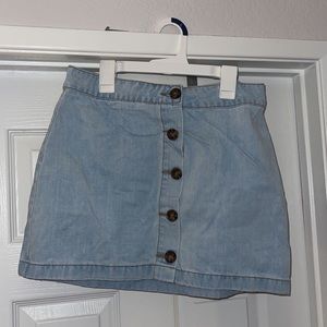 Jean skirt